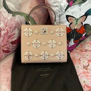 Kate Spade Pink Embellished Women's Bag